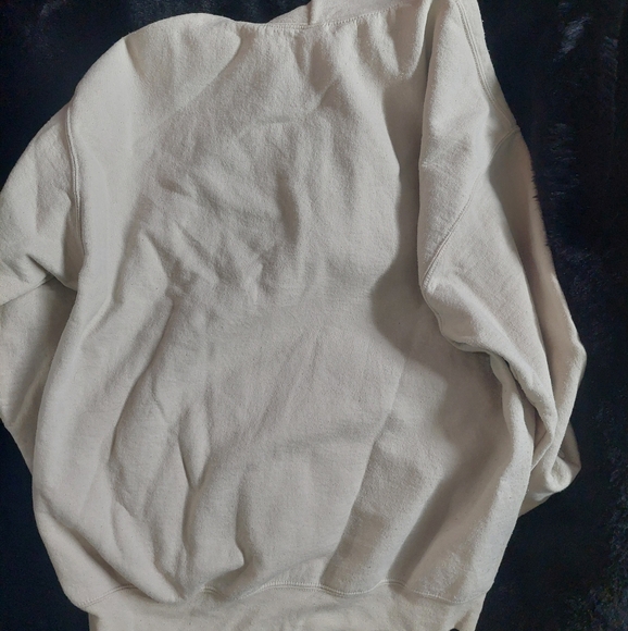 Treat People With Kindness Beige Nude Tan Hoodie Harry Styles TPWK Size L - Picture 2 of 4